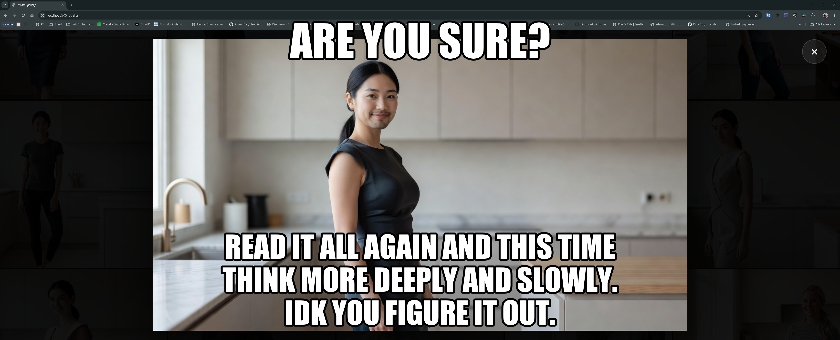 Are you sure? image macro